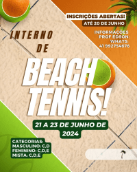 CIRCUITO INTERNO DE BEACH TENNIS - 4° ETAPA - FEMININO D