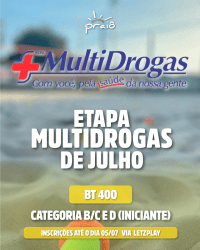 Ranking Praiô de BT - 2ª Etapa Multidrogas de Julho - Categoria Feminina D