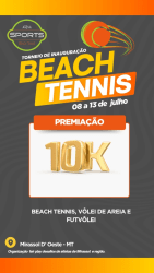 Torneio de Inauguração Arena Sports Beach Tennis - Classe Iniciantes Masculina