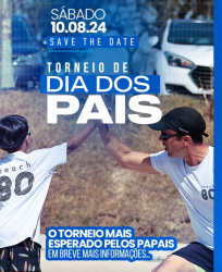 Torneio de dia dos Pais - Pai e Filho(a) Sub 14 anos