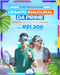 Desafio Inaugural Prime - Feminino Open