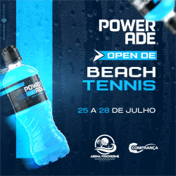 POWERADE OPEN DE BEACH TENNIS - Principiante Masculino (LOCAL)