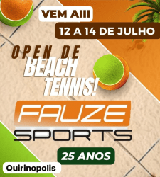 Open Fauze Sports 25 anos de Beach Tennis - Feminino C