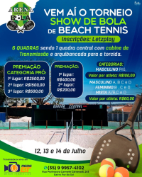 Torneio Show de Bola de Beach Tennis  - Mista D 