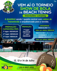 Torneio Show de Bola de Beach Tennis  - Feminino C 