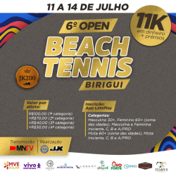 6º OPEN BEACH TENNIS BIRIGUI JK200 - MASCULINA C