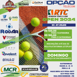 RTC OPEN 2024 - MASCULINO INICIANTE