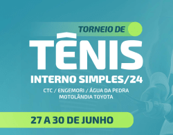 Torneio Interno de Simples de Tênis CTC 2024 - Categoria Sub 14