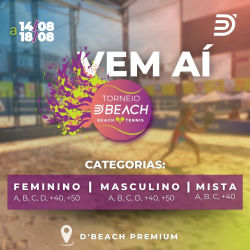 5º OPEN D'BEACH 2024 - FEMININO C