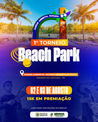 1º Beach Park - Masculino Iniciante