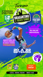 CBBT100 - 1º TORNEIO BRAGANTINO DE BEACH TENNIS - Dupla Mista B