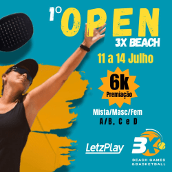 1º Open Arena 3X Beach - Feminina C