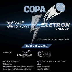 Copa Vale do Ave Eletron Energy de Tênis - 1ª Classe