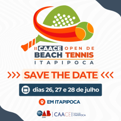 II Open CAACE de Beach Tenis  - Masculino Iniciante