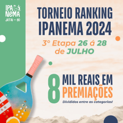 3ª Etapa Torneio Ranking Arena Ipanema - SUB 16