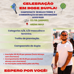 Aniversário do Xexeu  - Masculino C/D