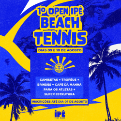 1 Open Ipê Beach Tennis  - Dupla Masculino A 