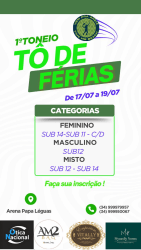 TORNEIO INTERNO TÔ DE FÉRIAS - FEMININO C/D