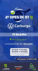 2º Open de BT RJ - CARBURGO  - Feminino D