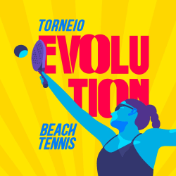 EVOLUTION BEACH TENNIS - Dupla Feminino - B