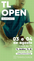 TL OPEN AVANÇADO  - TL Open avançado 