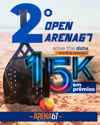 2º OPEN ARENA 67 BEACH TENNIS