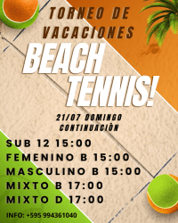 Torneo de Vacaciones 21/07 - MIXTO B