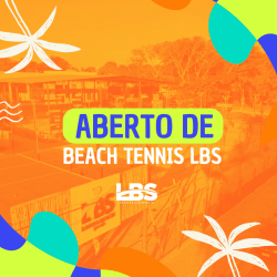 Aberto de Beach Tennis LBS - Feminino Categoria D