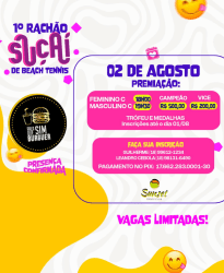 1º Rachão SUÇAÍ de Beach Tennis