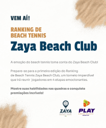 1 ETAPA RANKING ZAYA BEACH CLUB - OURO MASCULINO - (B/A)