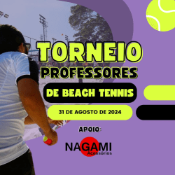 TORNEIO PROFESSORES DE BEACH TENNIS - MISTA E - ENTRADA