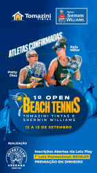 1º Open Tomazini Tintas / Tintas Sherwin Williams de Beach Tennis - Masculino PRO