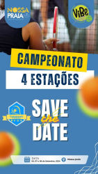 Campeonato Primavera Nossa Praia de Beach Tênnis  - Dupla +40 Mista