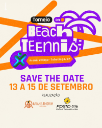 1º Open de Beach Tennis Arena Village - Tabatinga - Masculino Iniciante