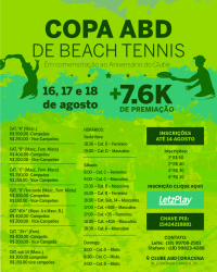 COPA ABD DE BEACH TENIS - Categoria +40/B - Masculina 