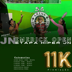 EMERICK OPEN - ETAPA HIPER JN  - MASCULINO SIMPLES