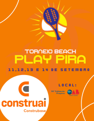 Torneio de Beach PLAY PIRA - CONSTRUAI - C FEMININA