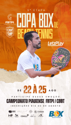 FBTPI200- 3ª Etapa do Campeonato Piauiense de Beach Tennis - Amador