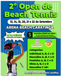 2º Open de Beach Tennis Arena Beach Caratinga  - Feminino D