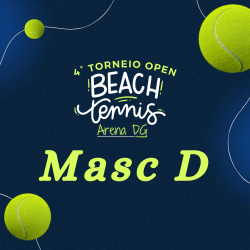 4º Torneio Open de Beach Tennis - Arena DG - Masculino D