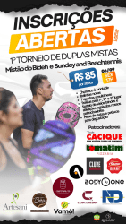 1° Torneio de Duplas Mistas dos grupos Mistão do Bideh e Sunday and Beachtennis. - Mistão Bideh e Sunday and Beachtennis