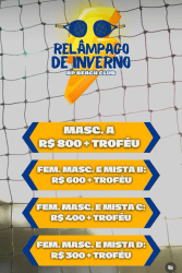 TORNEIO RELÂMPAGO DE INVERNO - Categoria Feminino B (início 10h30)