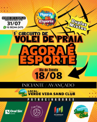 1° Circuito de Vôlei de Areia Agora é Esporte