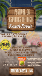 I Festival de Esportes na Areia - Beach Tennis - Mista D