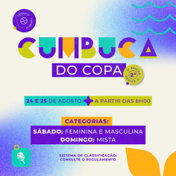 CUMBUCA DO COPA - MASCULINO 