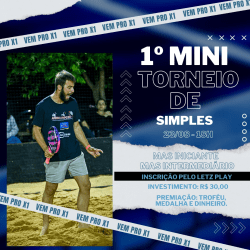 Mini Torneio de Simples - Simples Intermediária 