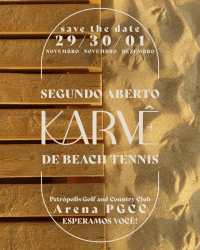 2° ABERTO KARVÊ DE BEACH TENNIS - ARENA PGCC - FEMININO A/OPEN