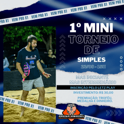 Mini Torneio de Simples - Simples Avançada 