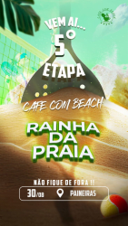 5° Etapa Ranking Café com Beach Rainha da Praia  - Categoria C