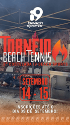 2° TORNEIO COSTELA BEACH - INOVE BEACH SPORTS - FEMININO C - Inscrição na i9 Whatsapp